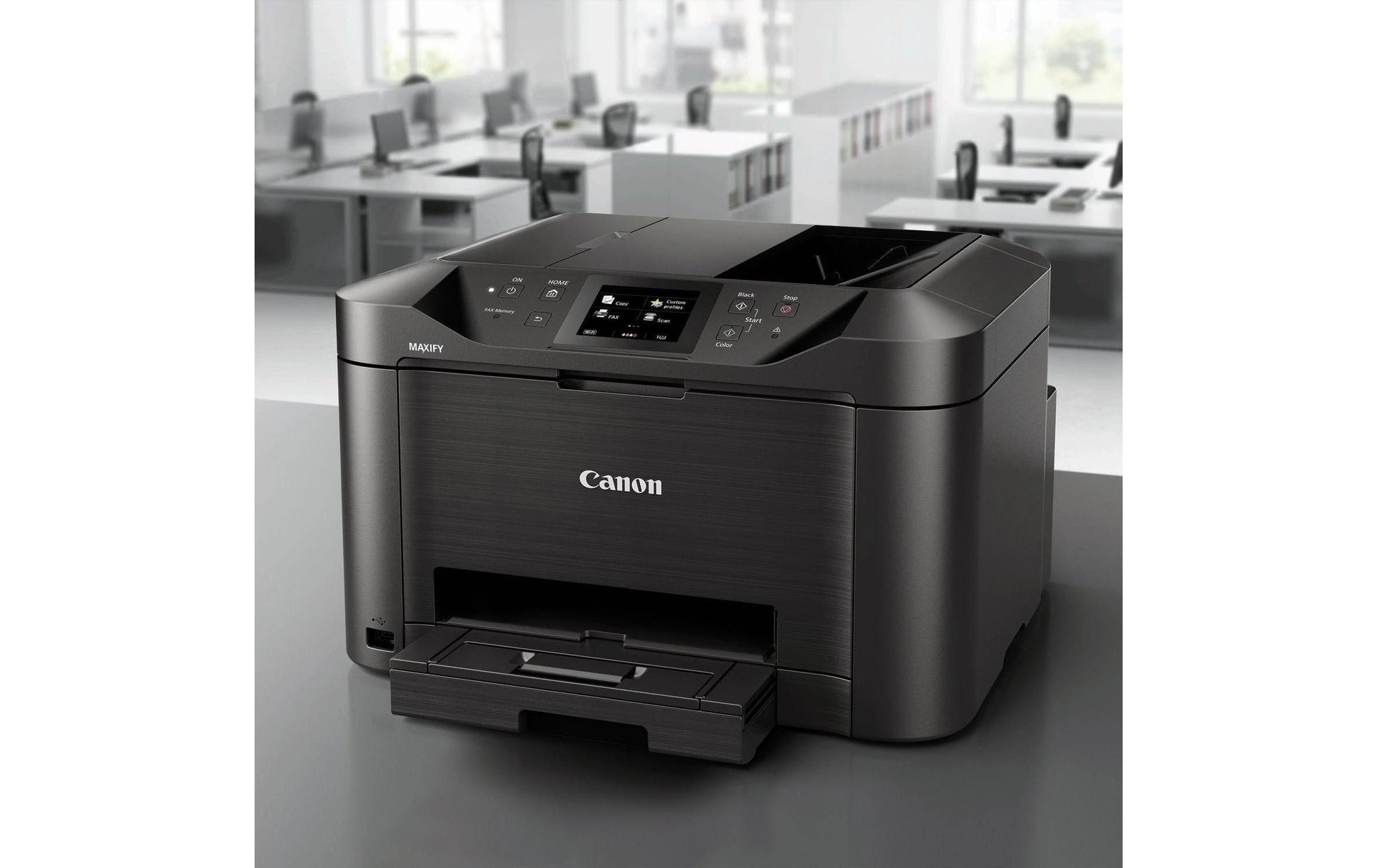 Canon MAXIFY MB5150 – Farbiges Tintenstrahl-MFP A4, 4-in-1 – USB – Duplex, Duplex-ADF – 24 S./Min. S/W, 15 S./Min. Farbe