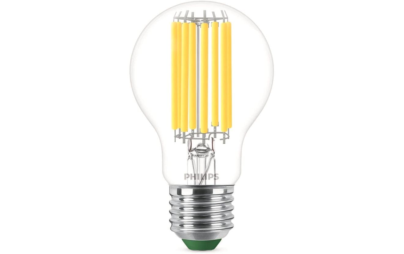 Philips by Signify Philips LED-Leuchtmittel E27 A-Form – Neutralweiss 4000 K, 1535 lm, 7,3 W – 1 Stk. – Klar, Glas