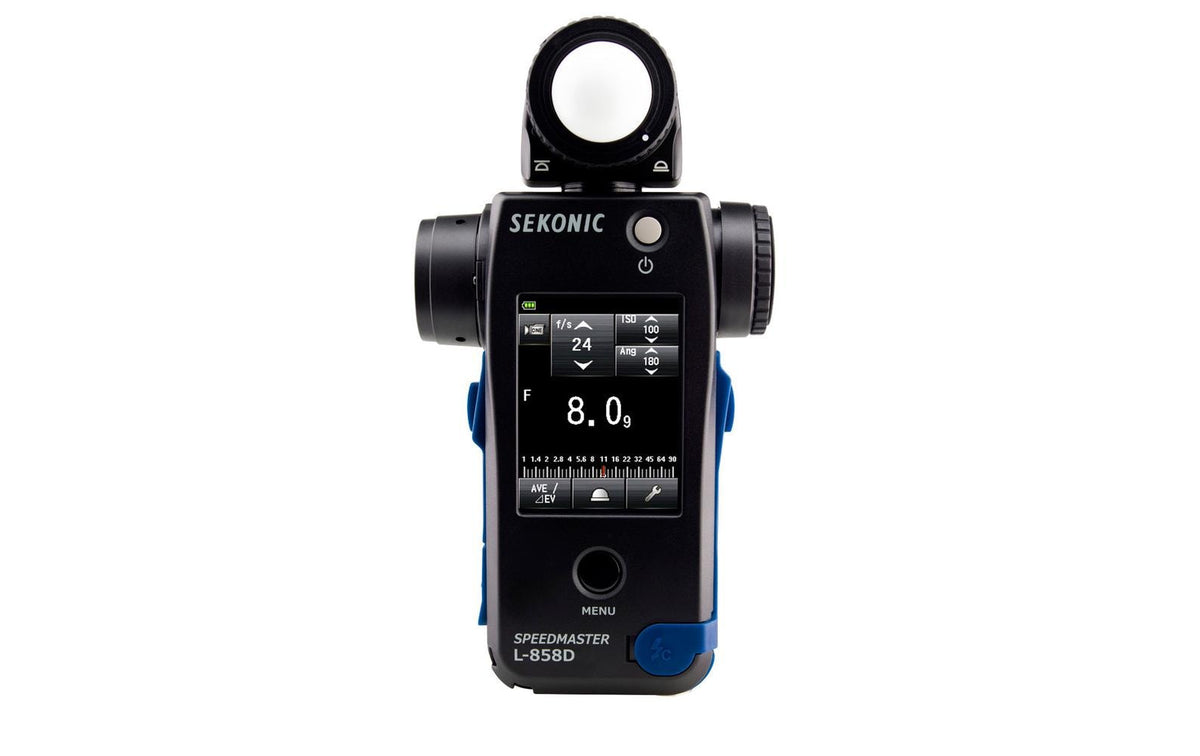 Sekonic Speedmaster L-858D Belichtungsmesser – Silizium-Fotodiode, LCD – für Elinchrome