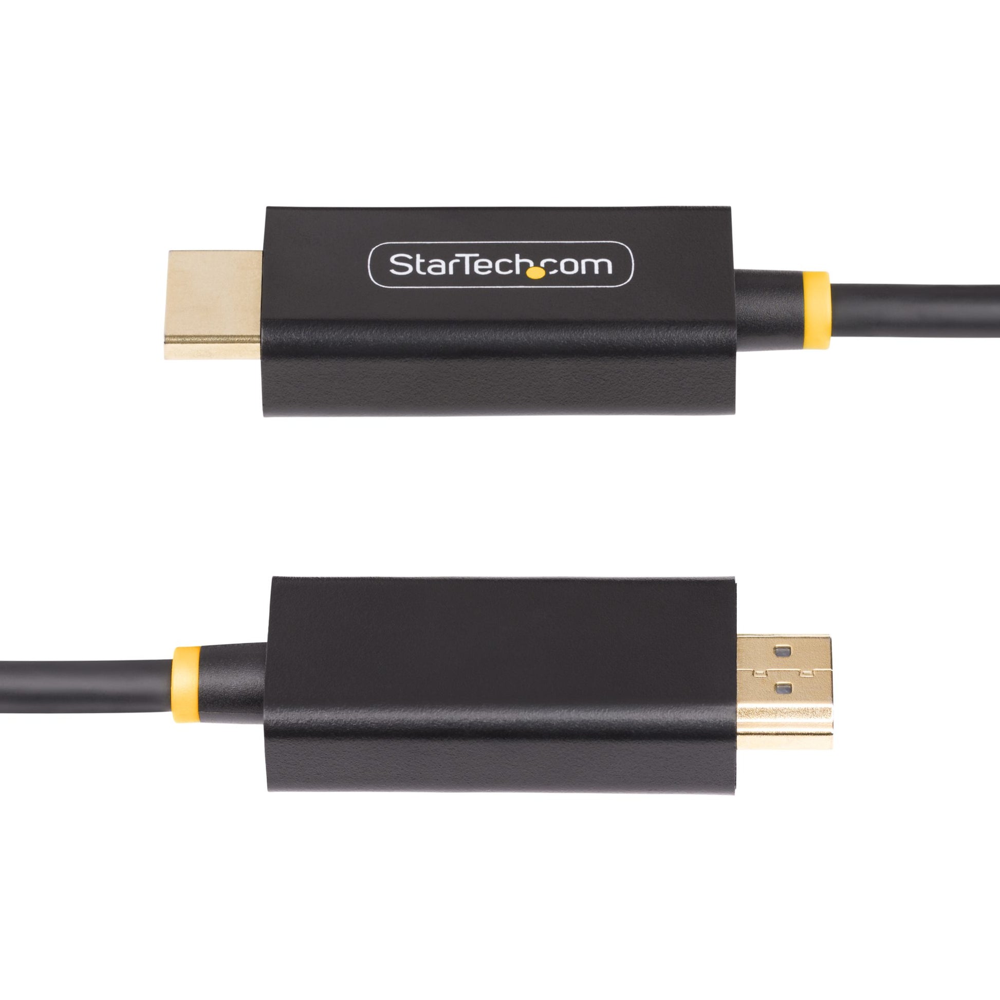 StarTech.com DisplayPort auf HDMI Kabel HDMI 2.0 4K 60 Hz – 2 m – aktiv, HDR – für HDMI-Monitore
