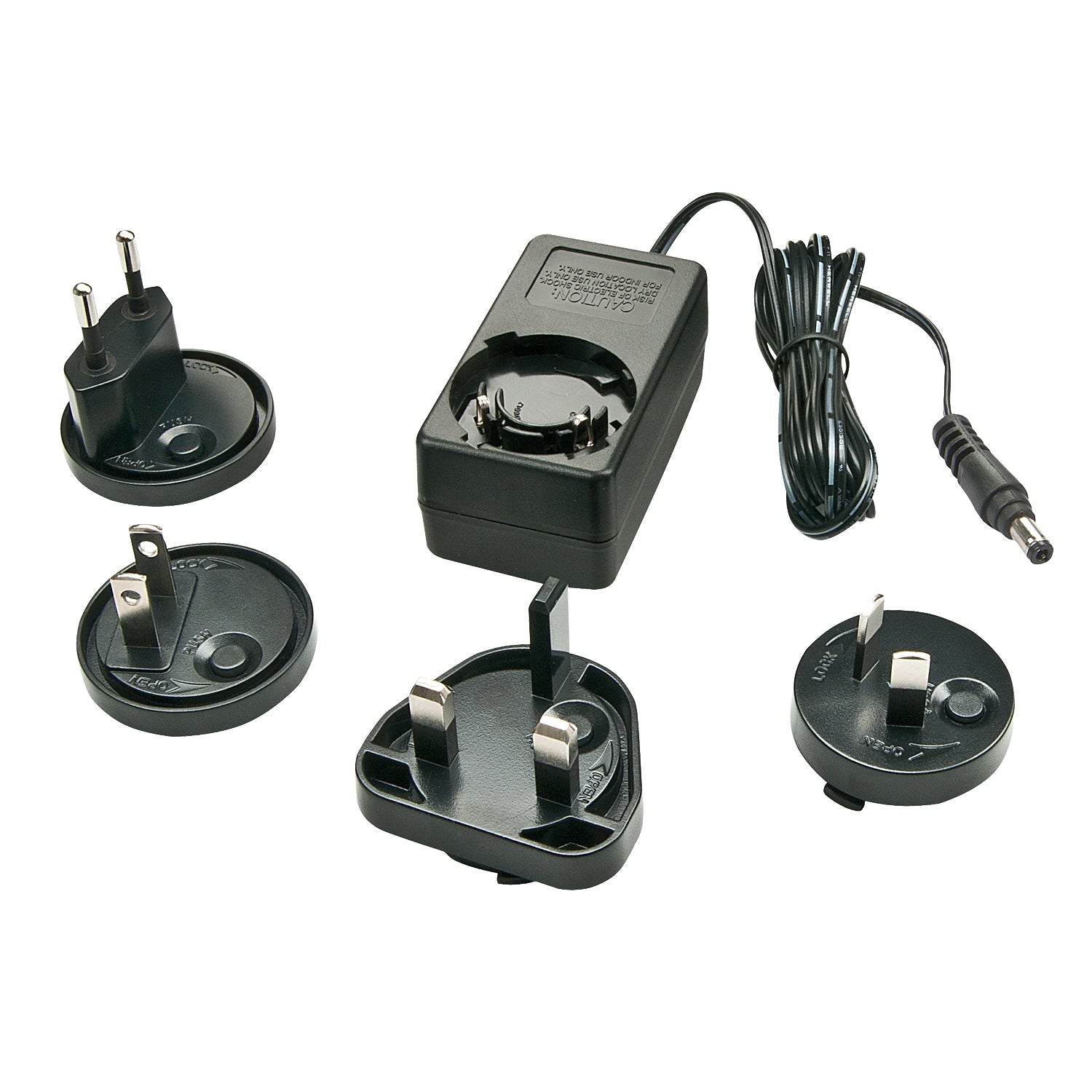 Lindy 73813 Geräte-Netzteil 15 W – 5 V/3 A, 5,5/2,5 mm Stecker, 100–240 V 50/60 Hz – 1,5 m Kabel – Schwarz