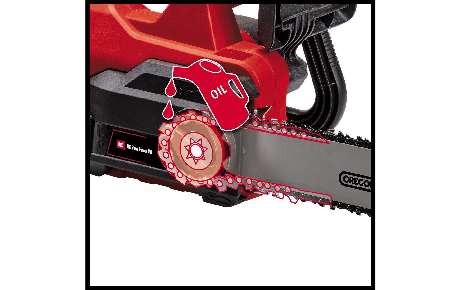 Einhell GC-EC 1935 Elektro-Kettensäge – Schwertlänge 350 mm