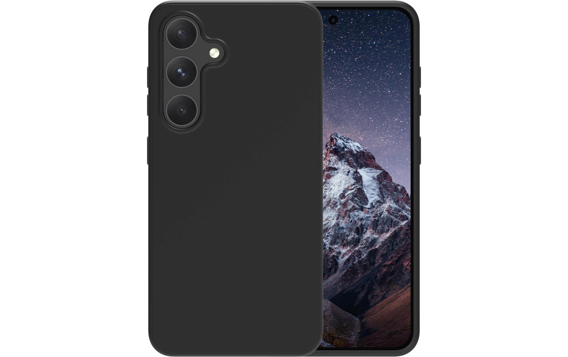 dbramante1928 Backcover – für Samsung Galaxy S24, Recycling-Kunststoff, schwarz, schlagfest, kratzresistent