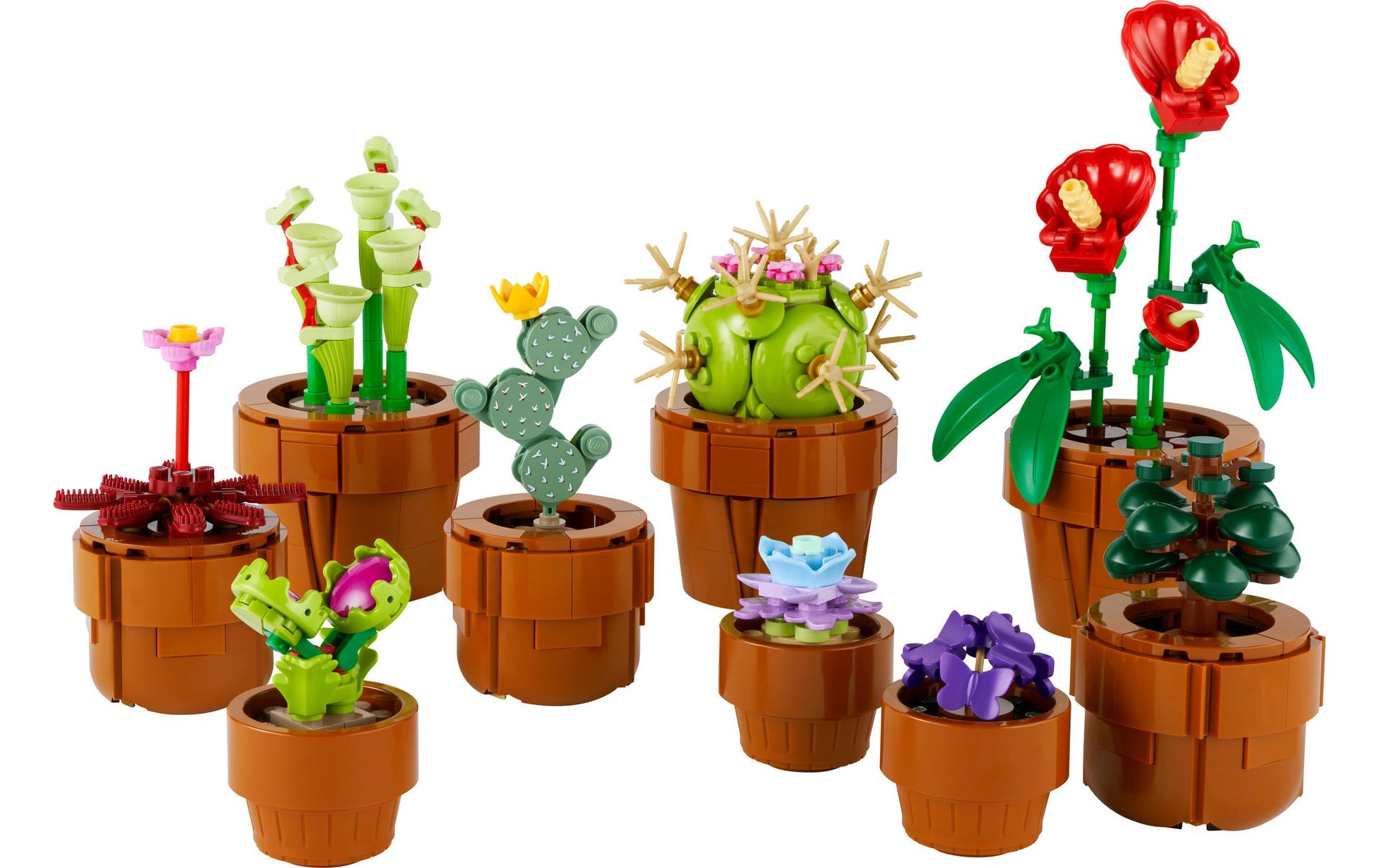LEGO Botanicals Collection 10329 Bauset – Mini Pflanzen – 758 Teile – ab 18 Jahren