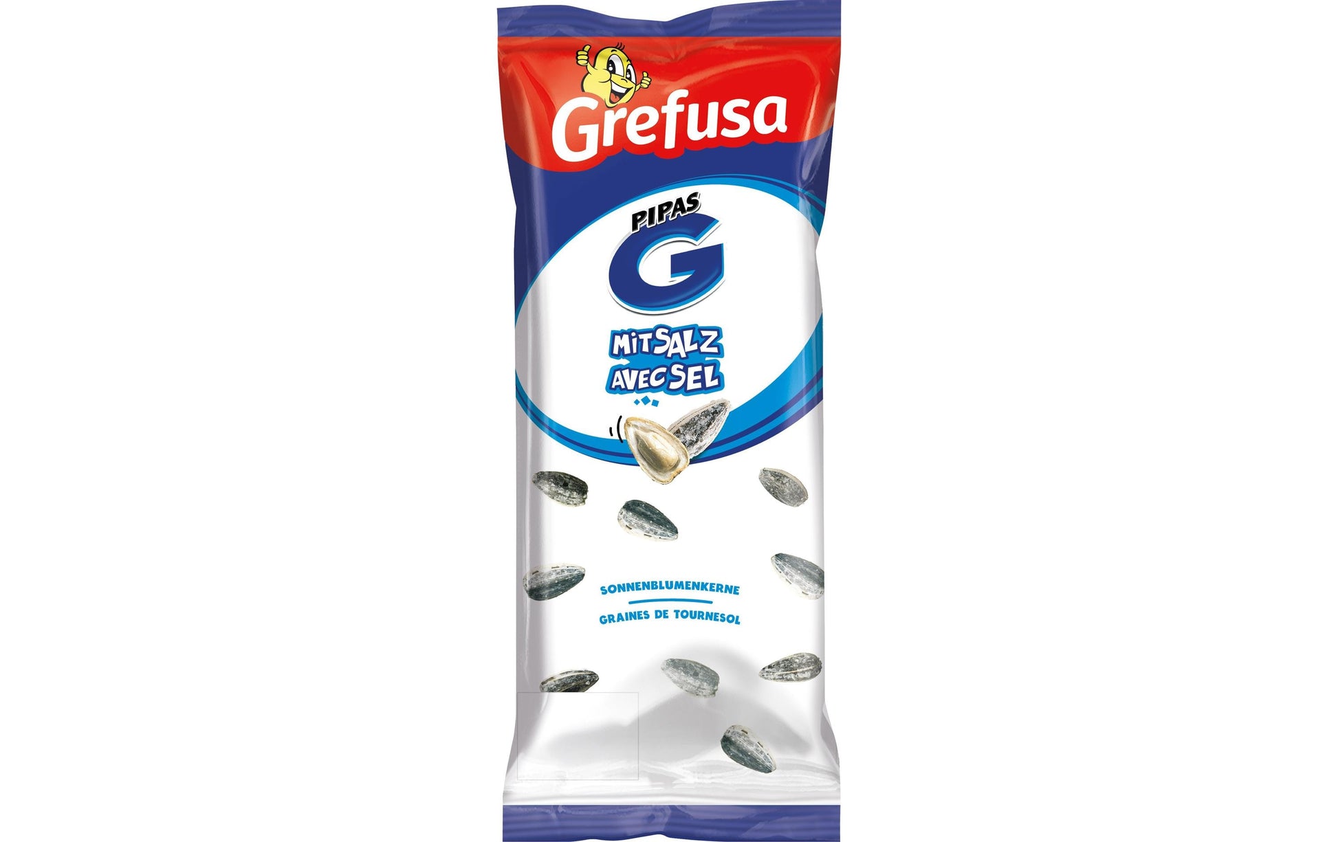 Grefusa PipasG Sonnenblumenkerne – gesalzen – 14 × 110 g
