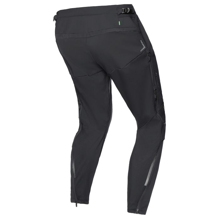VAUDE Softshellhose Qimsa Pro – M – Schwarz, Softshell (recycelt), winddicht, wasserabweisend, reflektierend