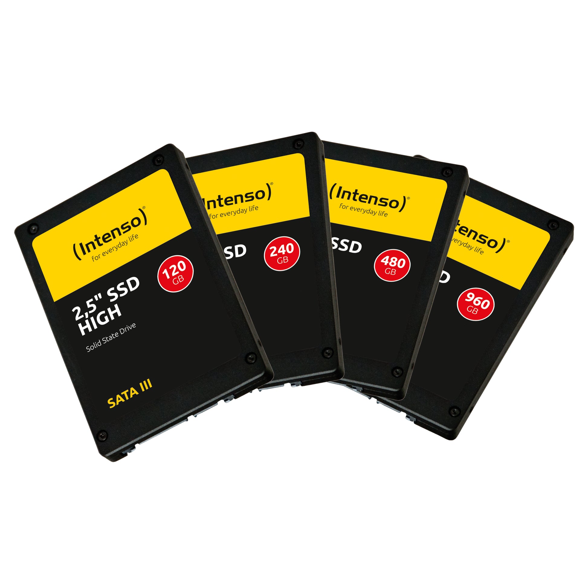 Intenso High Performance 120 GB – 2,5" SATA III SSD – für PC