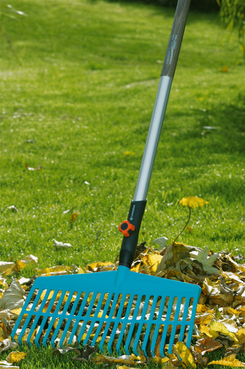Gardena 3101-20 Rechen combisystem – Breite 430 mm, 22 Zähne, Zahnmaterial Kunststoff