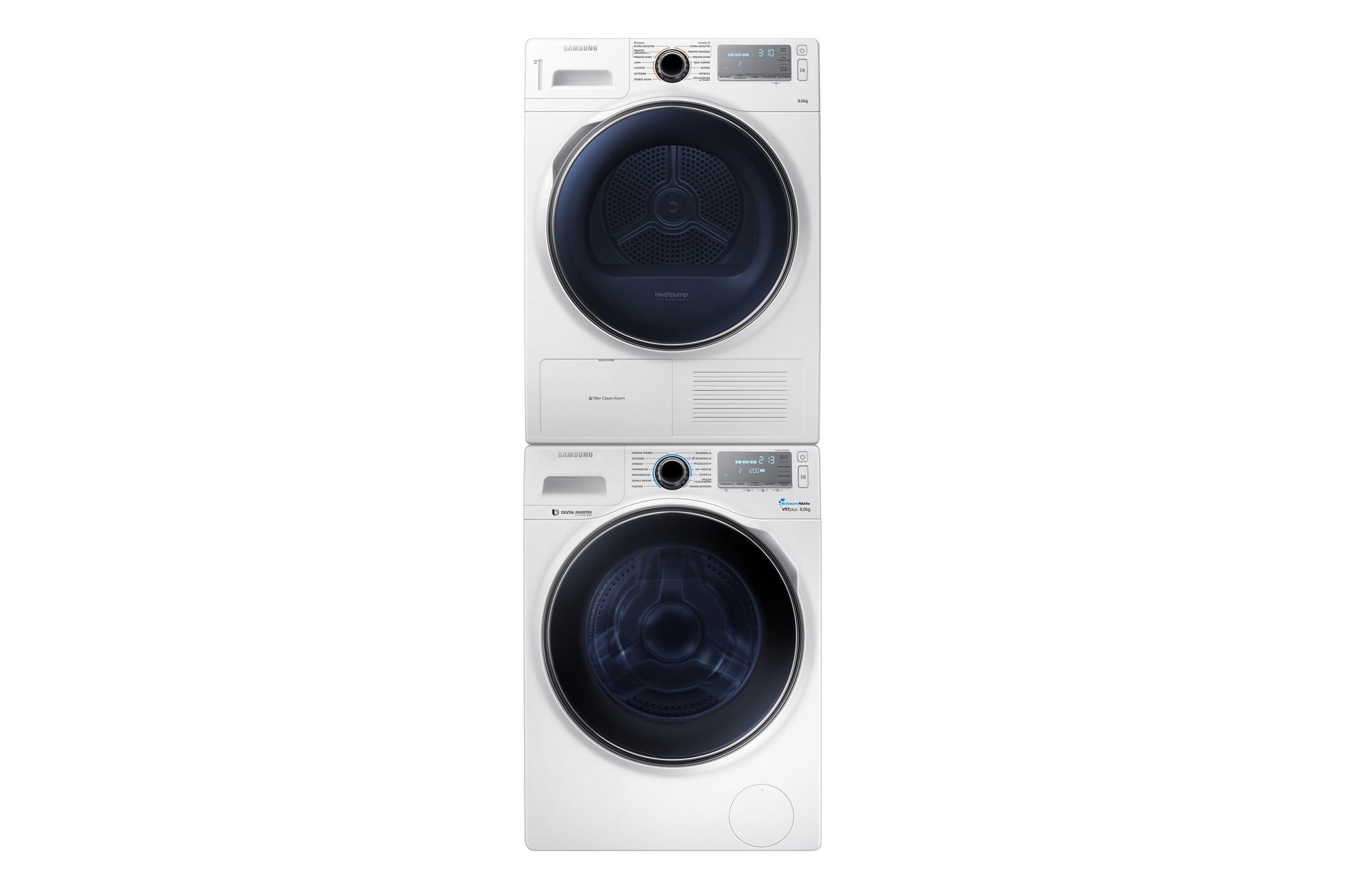 Samsung Zwischenbausatz für Waschturm – 142 × 60 × 130 mm, weiss, für WW90K7415OW/EC, DV80F5E5HGW/EC