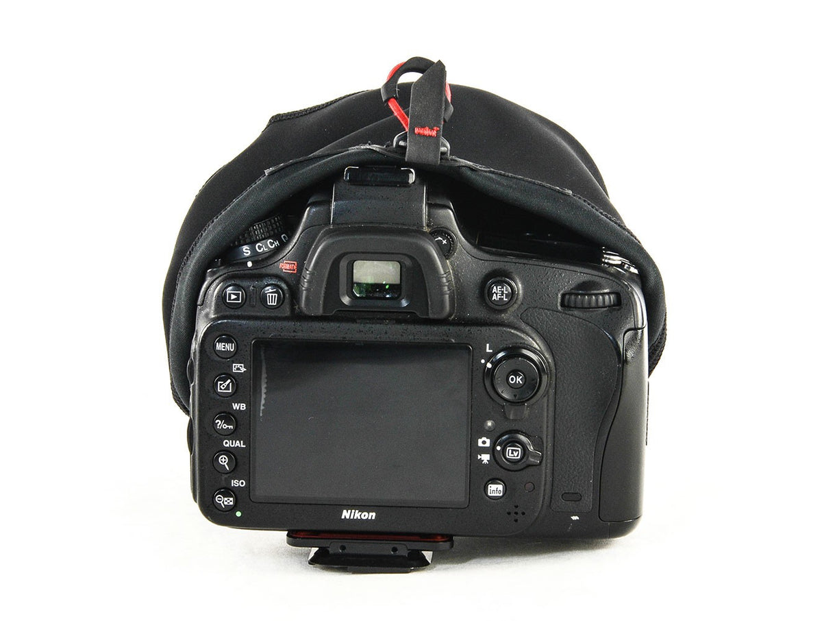 Peak Design Shell Large Slim Case – Nylon, 70 × 175 × 270 mm, 150 g – für Nikon DSLR – Schwarz