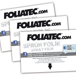 FOLIATEC Sprühfolie – Schwarz, matt – 2er-Pack 2×400 ml (800 ml) – für Aluminium, Metall, Kunststoff