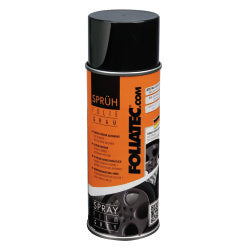 FOLIATEC Sprühfolie – Schwarz, matt – 2er-Pack 2×400 ml (800 ml) – für Aluminium, Metall, Kunststoff