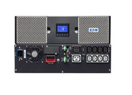 Eaton 9PX 3000i RT3U – USV Online (Doppelwandler), 3 kVA/3000 W, Rack 3U, 10× IEC (C13/C19), VRLA, LCD
