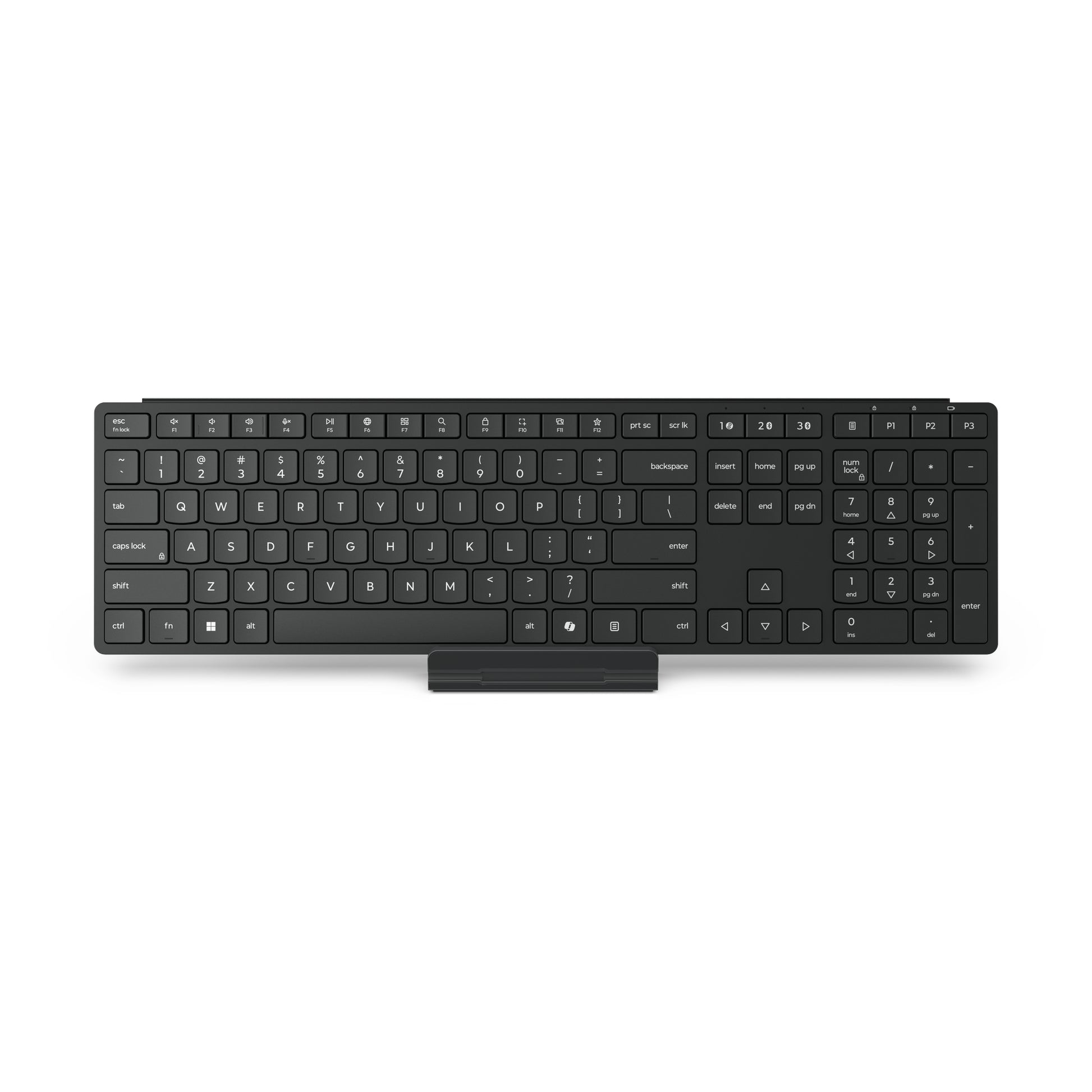 Lenovo Keyboard Home/Office RF – Tastatur – Bluetooth & 2,4 GHz (USB-A Empfänger) – QWERTY (Nordic)