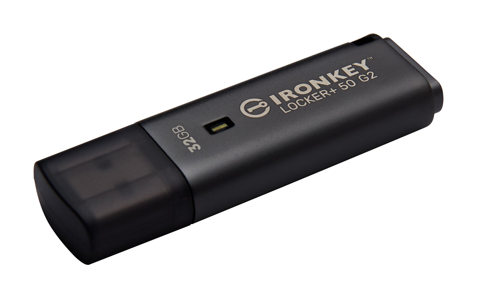 Kingston Technology Kingston IronKey Locker Plus 50 G2 – 32 GB, USB-A 3.2 Gen 1, FIPS 197 AES-256