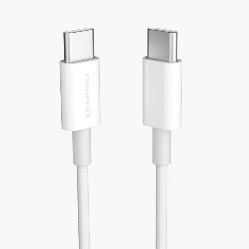 Vonmählen USB-Kabel, USB-C zu USB-C, 2 m, USB 2.0, Ladekabel