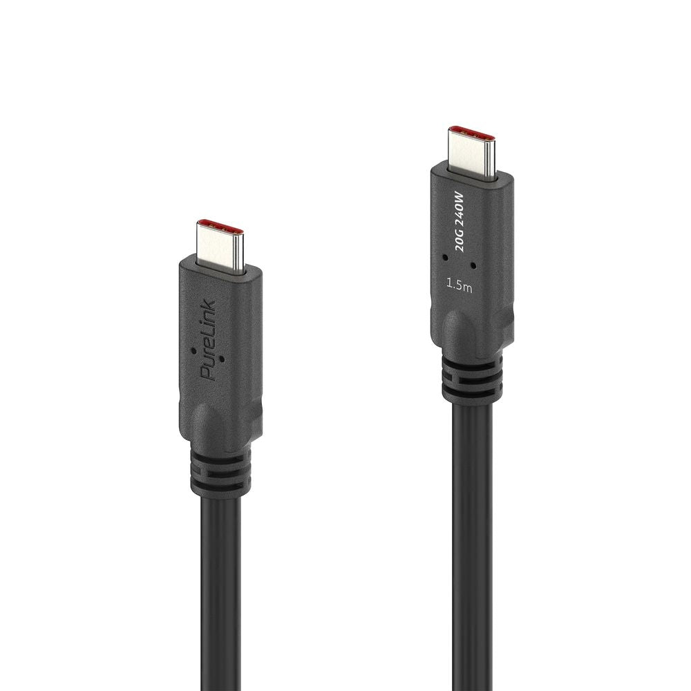 PureLink USB-Kabel, USB-C zu USB-C, 1,5 m, Lade-/Datenkabel, MicroX4