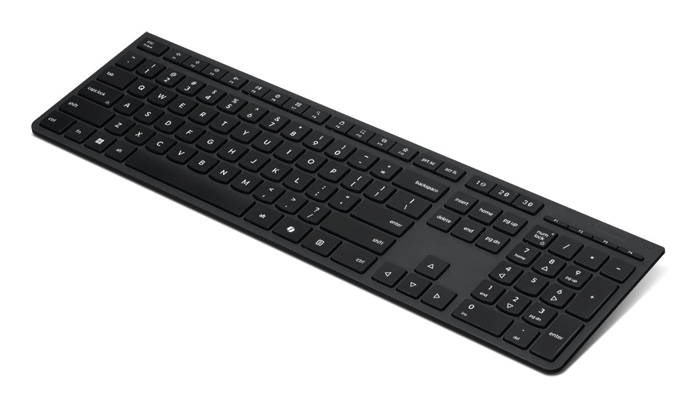 Lenovo Professional Wireless – Tastatur – Schere – Bluetooth & 2,4 GHz (USB-A Empfänger) – Grau – USB-C