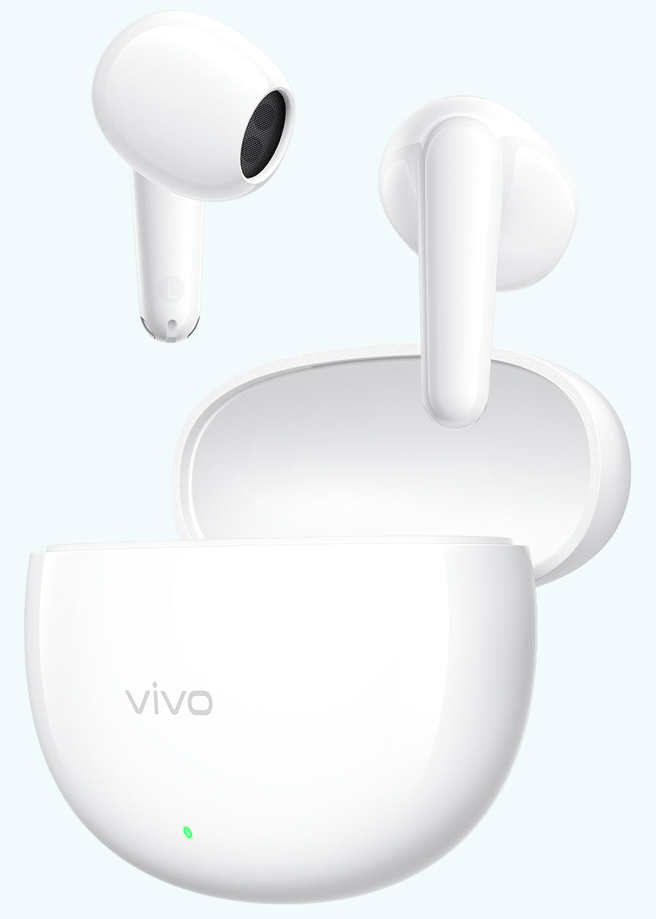 VBF Technology VIVO Buds Air3 TWS In-Ear – ANC, mit Ladecase, Weiss