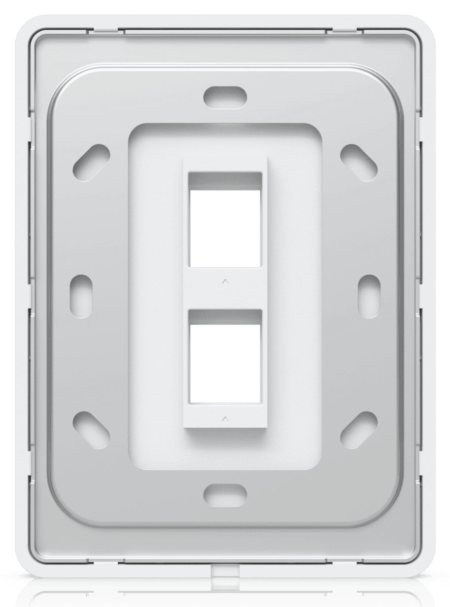 Ubiquiti Keystone-Modul RJ45, 2×RJ-45, 4er-Pack, Wandmontage, 88×118×9,6 mm – Weiss