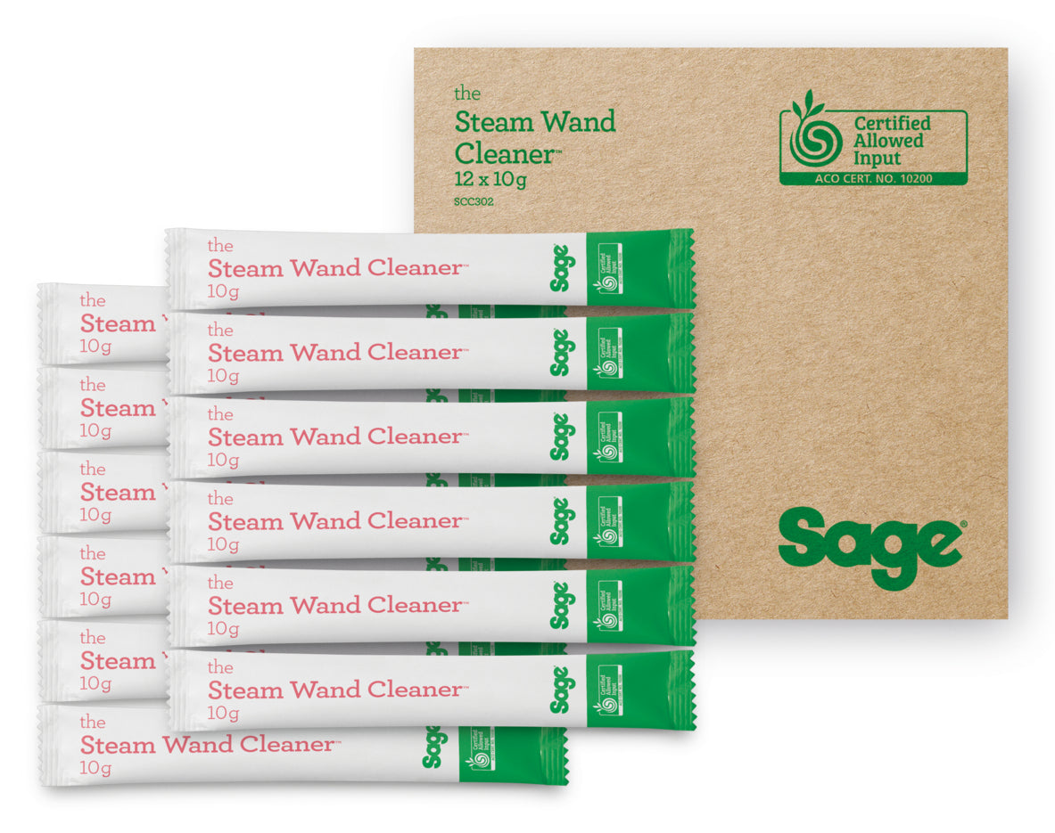 Sage Milchsystemreiniger – für Kaffeemaschinen, Pulver 10 g, 12 Stk.