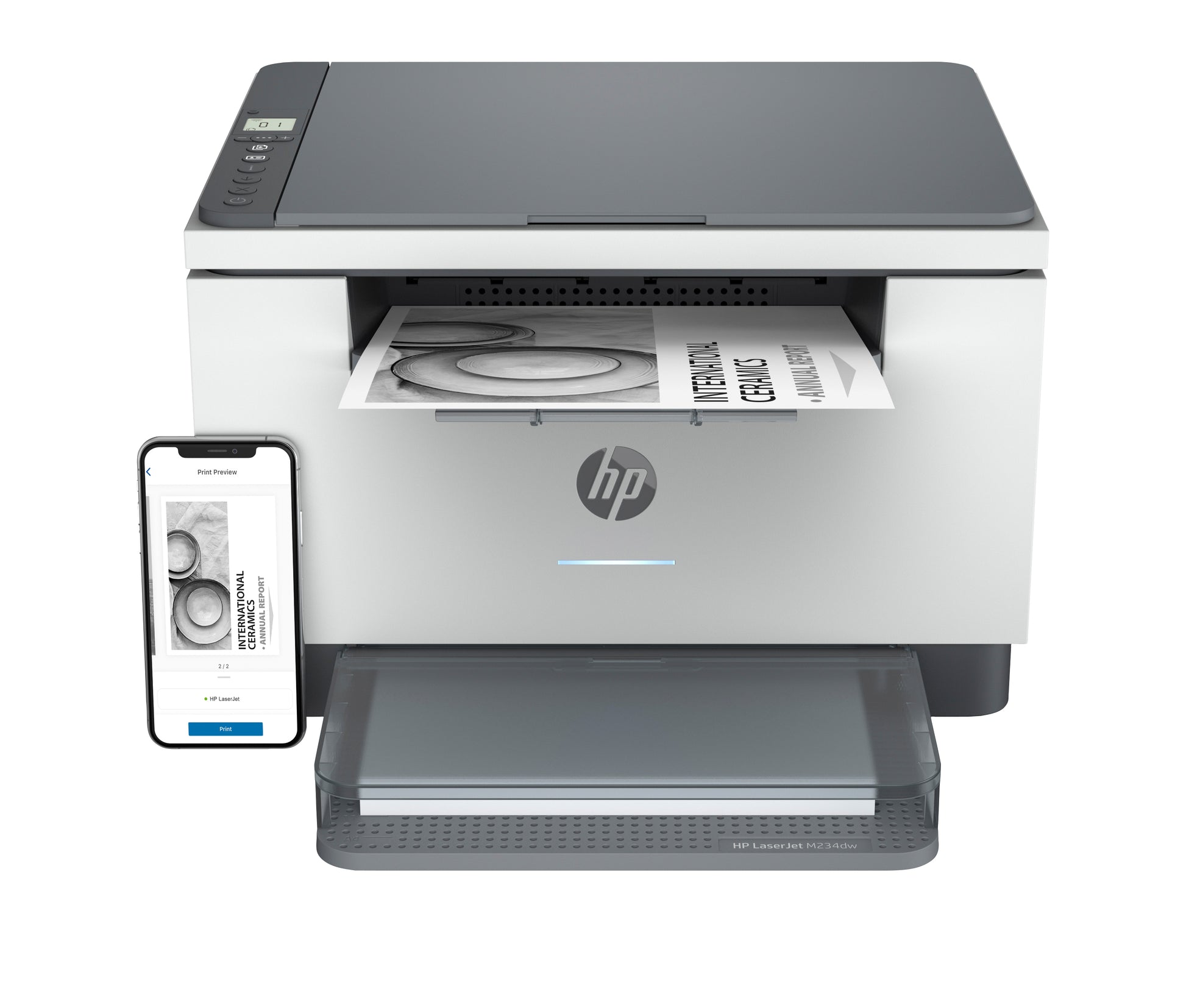 HP LaserJet M234dw – S/W Laser-MFP A4 – USB/LAN/WLAN – Duplex – 29 ppm S/W
