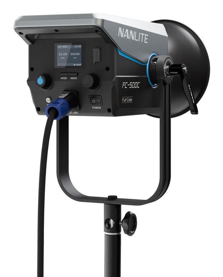 Nanlite Arbeitsleuchte FC-500C – 57050 lm, 520 W, 2700–7500 K, dimmbar – Schwarz