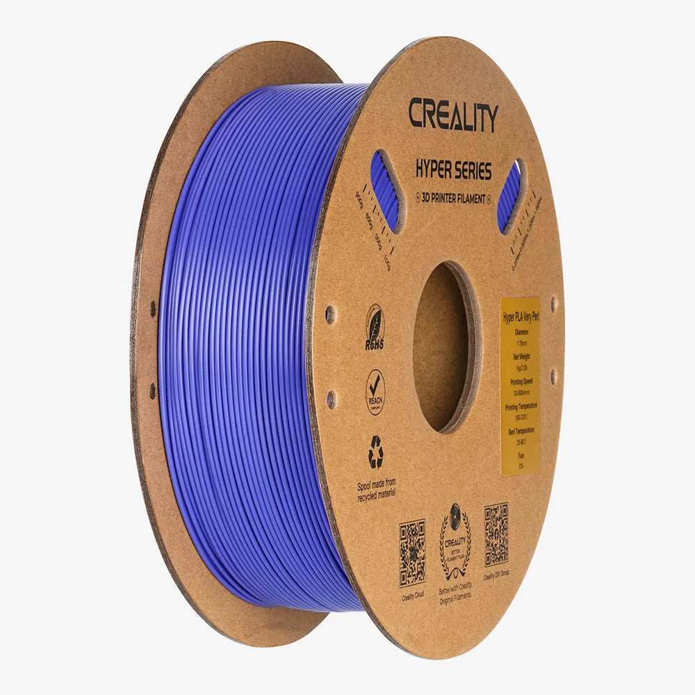 Creality 3D-Drucker-Filament Hyper PLA 1,75 mm Perlblau, 1 kg