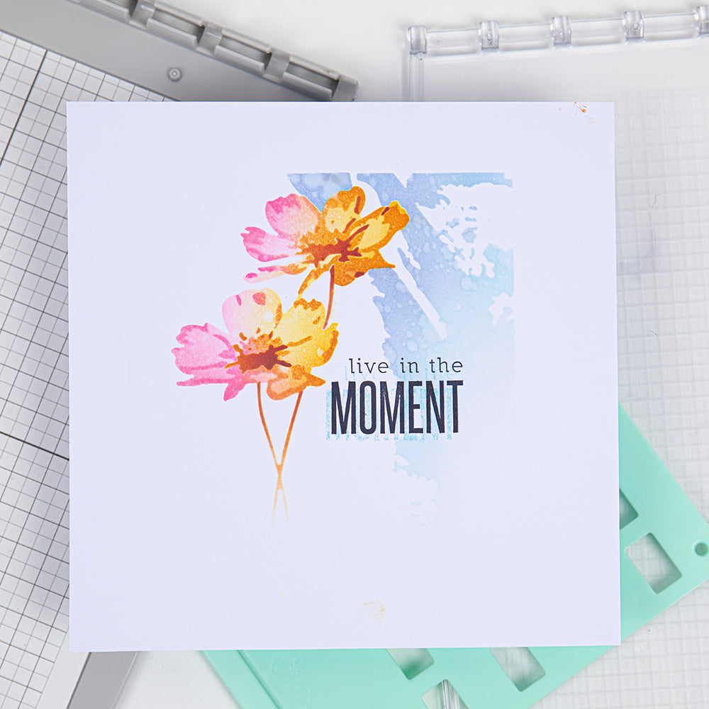 Sizzix Schablone – Blume – 150 × 150 mm