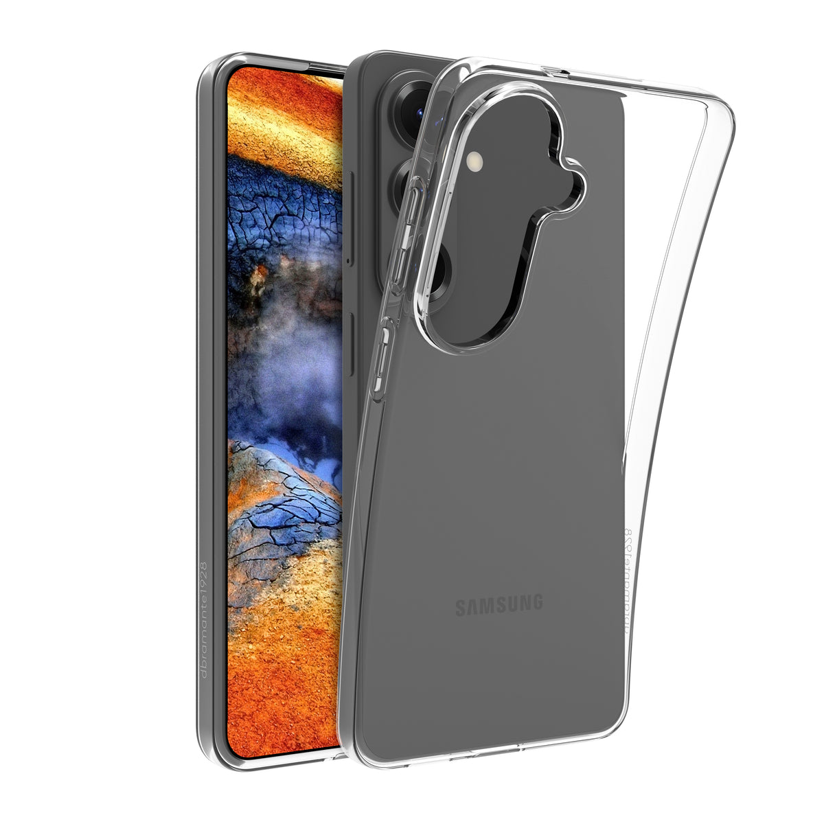 dbramante1928 Greenland Backcover – für Samsung Galaxy S26, recycelter Kunststoff, transparent