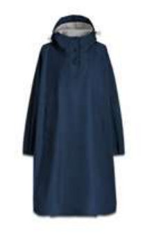 Reisenthel Regenjacke – Einheitsgrösse – Polyester, Dunkelblau, Mit Kapuze, Wasserfest