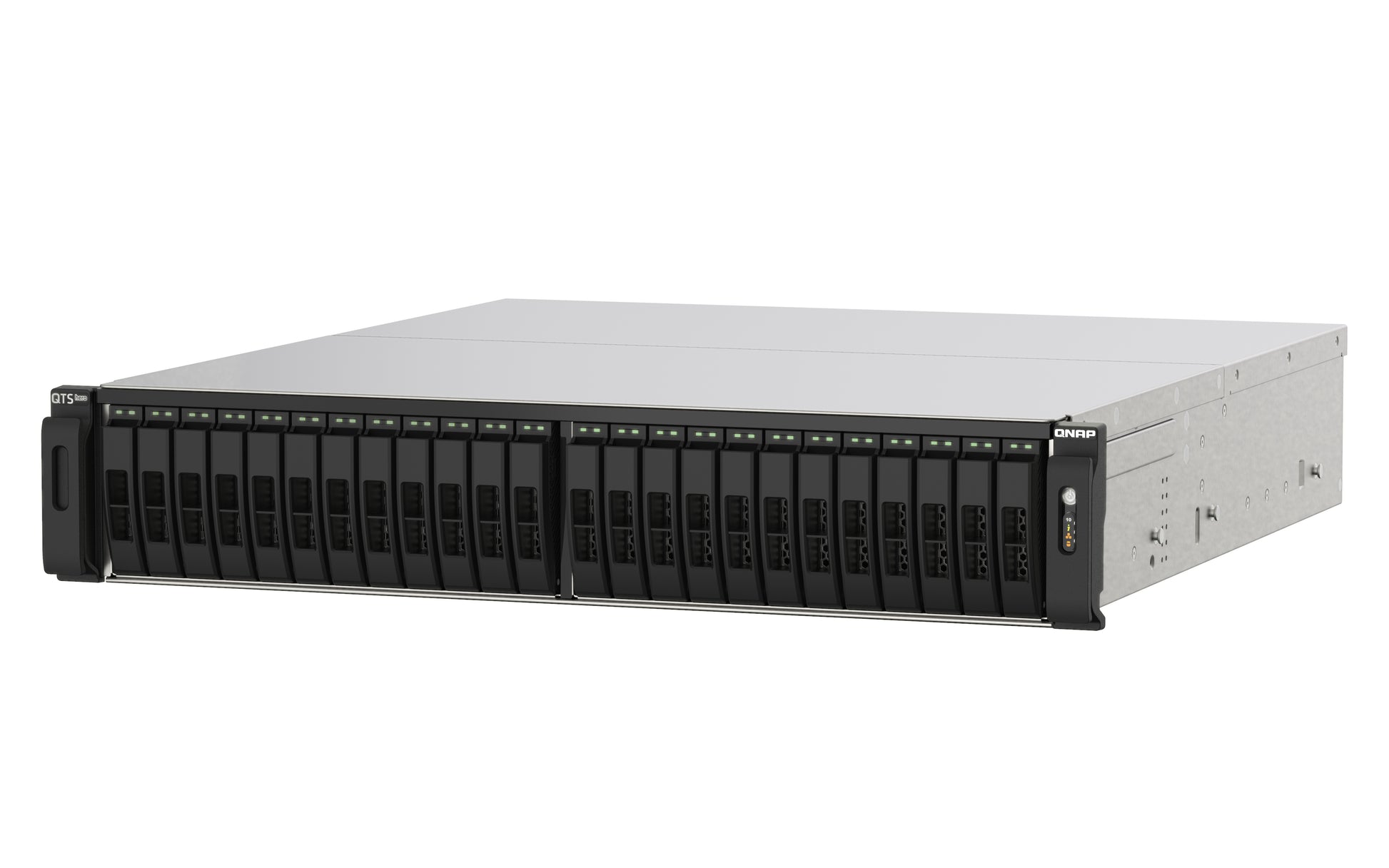 QNAP TS-H2490FU-7302P-128G Allgemeines Speichergerät – NVMe, 2,5", 2U 24 Bay