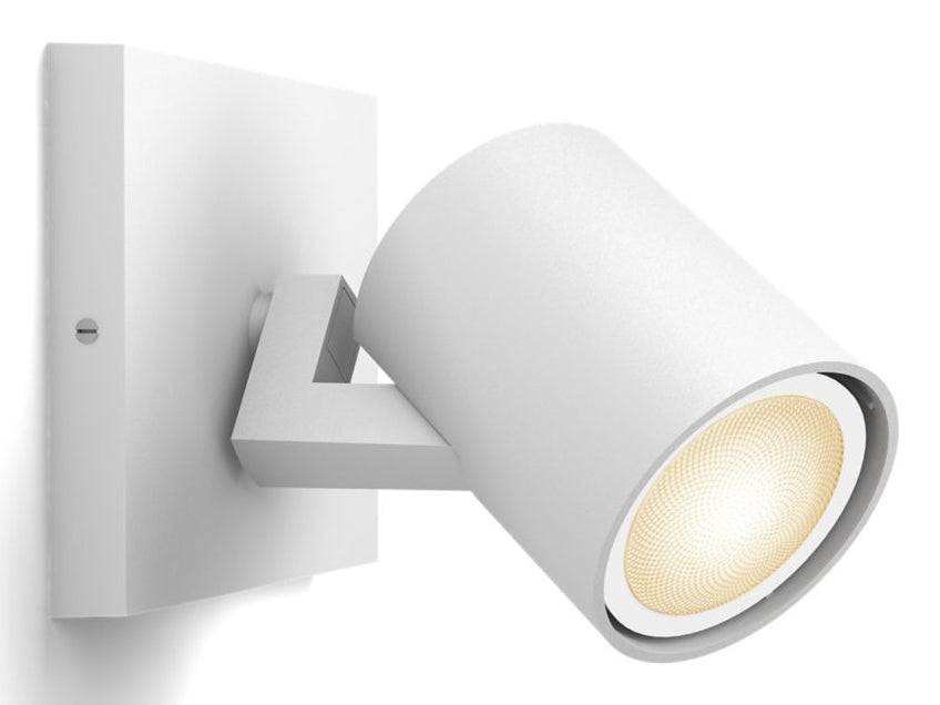 Philips Hue Einbaustrahler LED – Zigbee, dimmbar – 2'200–6'500 K – 350 lm 4,2 W – weiss