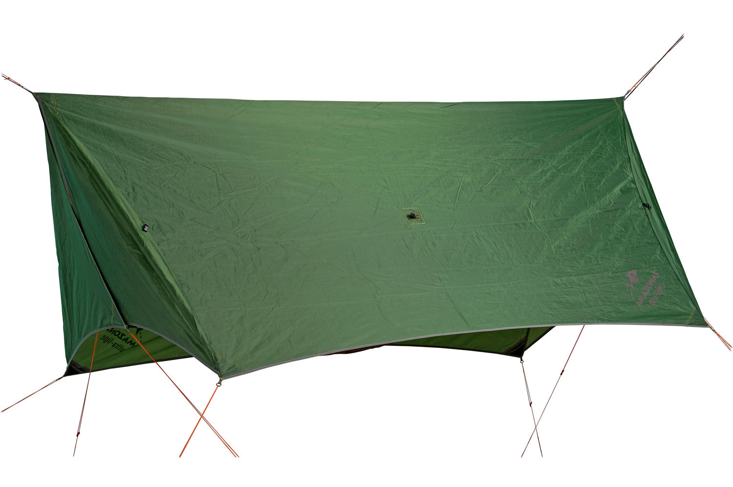 AMAZONAS Hängematte (hängend) – faltbar, Wassersäule 3'000 mm – für 1 Person, 140 × 320 cm – dunkelgrün