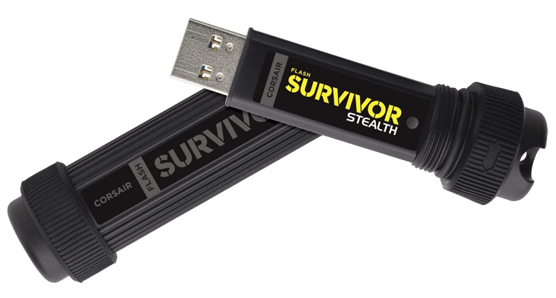 Corsair Survivor Stealth CMFSS3B-512GB – 512 GB USB 3.2 Gen 1-Stick, Aluminium, schockresistent, wasserfest