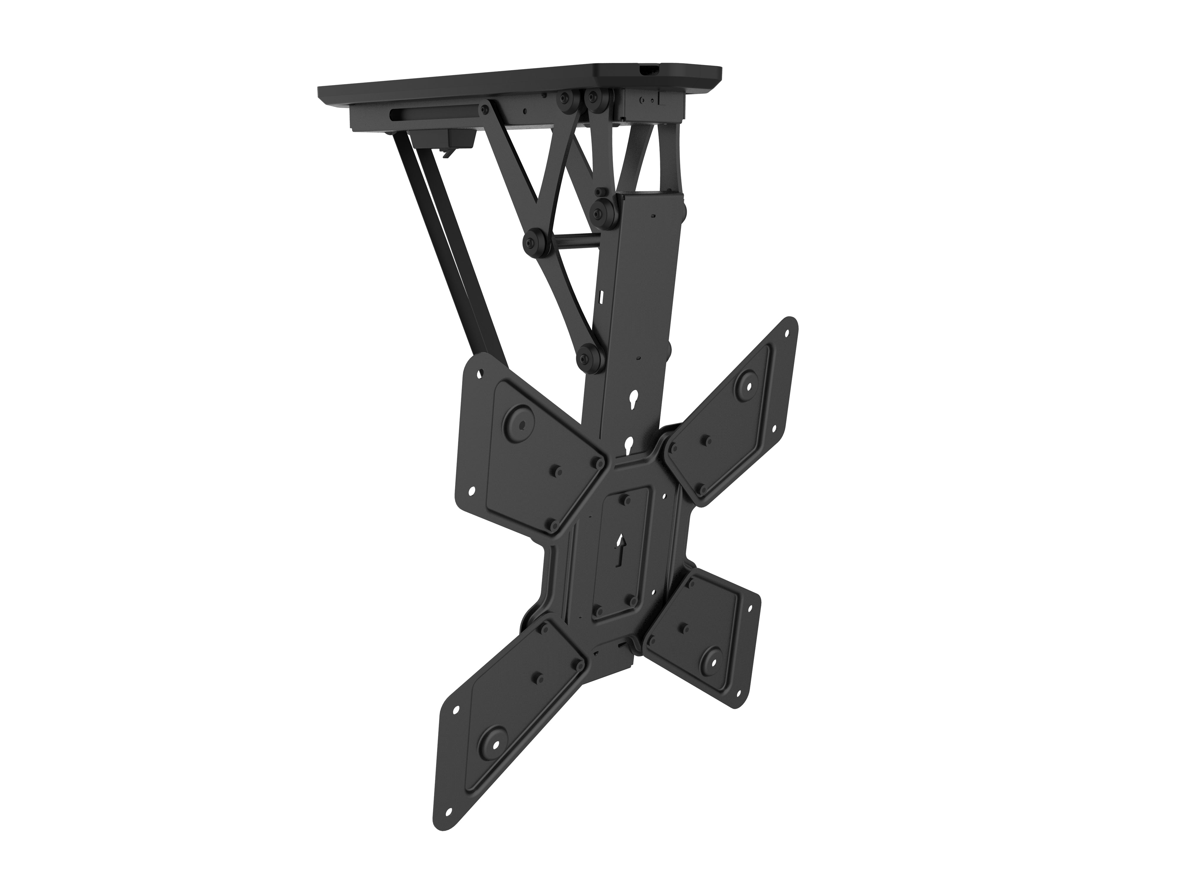 Multibrackets Deckenhalterung, neigbar, bis 55", bis 30 kg, motorisiert, schwarz