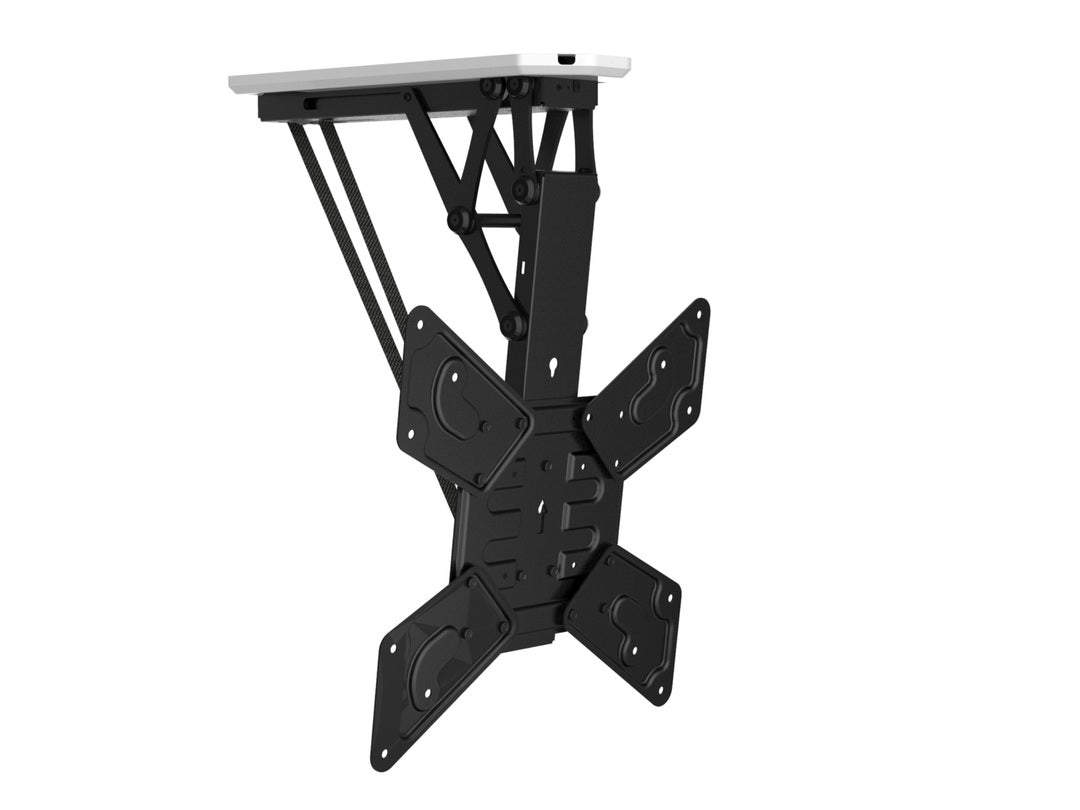 Multibrackets Deckenhalterung, neigbar, bis 55", bis 30 kg, motorisiert, schwarz
