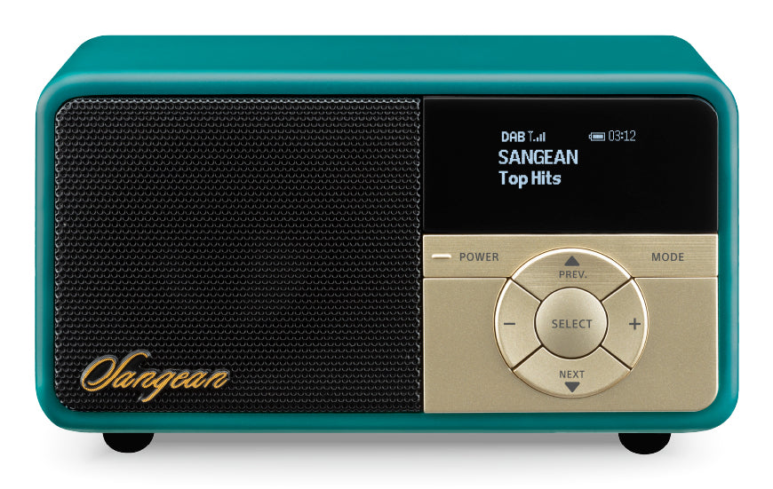 Sangean DDR-7X – DAB+/UKW-Tischradio, Bluetooth – Schwarz
