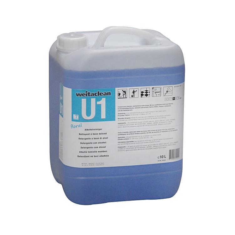 Weitaclean U1 Allzweckreiniger für waschbare Flächen – Floral, Flüssigkeit, Kanister – 10 l
