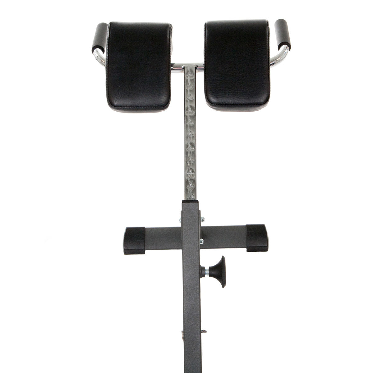 HAMMER FINNLO – Rückentrainer Tricon, 112 × 51 × 92 cm, 130 kg – Schwarz/Silber, Stahl