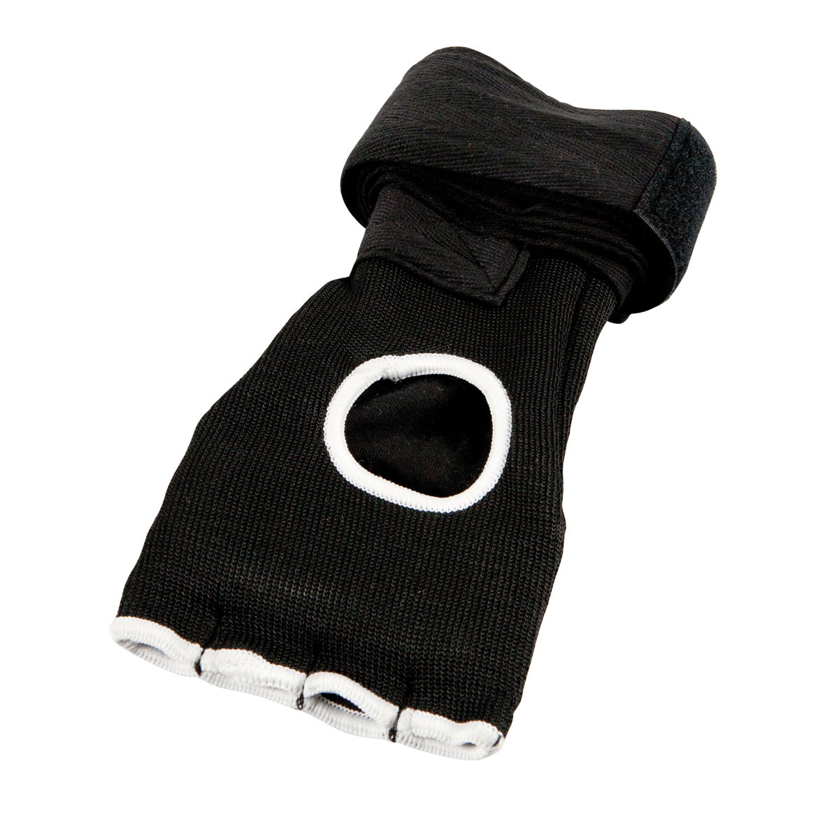 HAMMER Binde Boxbandage – 2,5 m, für Hand-, Daumen- und Fingergelenke, schwarz, weiss, Textil