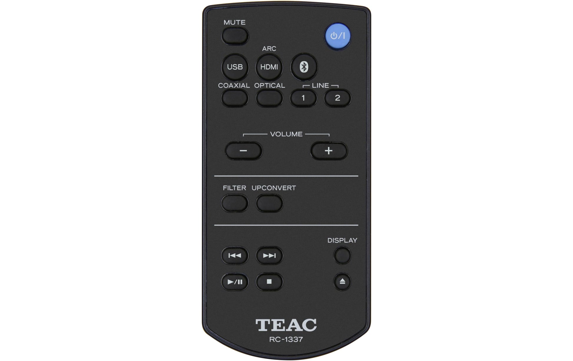TEAC AI-303DA-X-B – Stereo-Verstärker, 25 W pro Kanal, Bluetooth, DAC, HDMI ARC, Schwarz