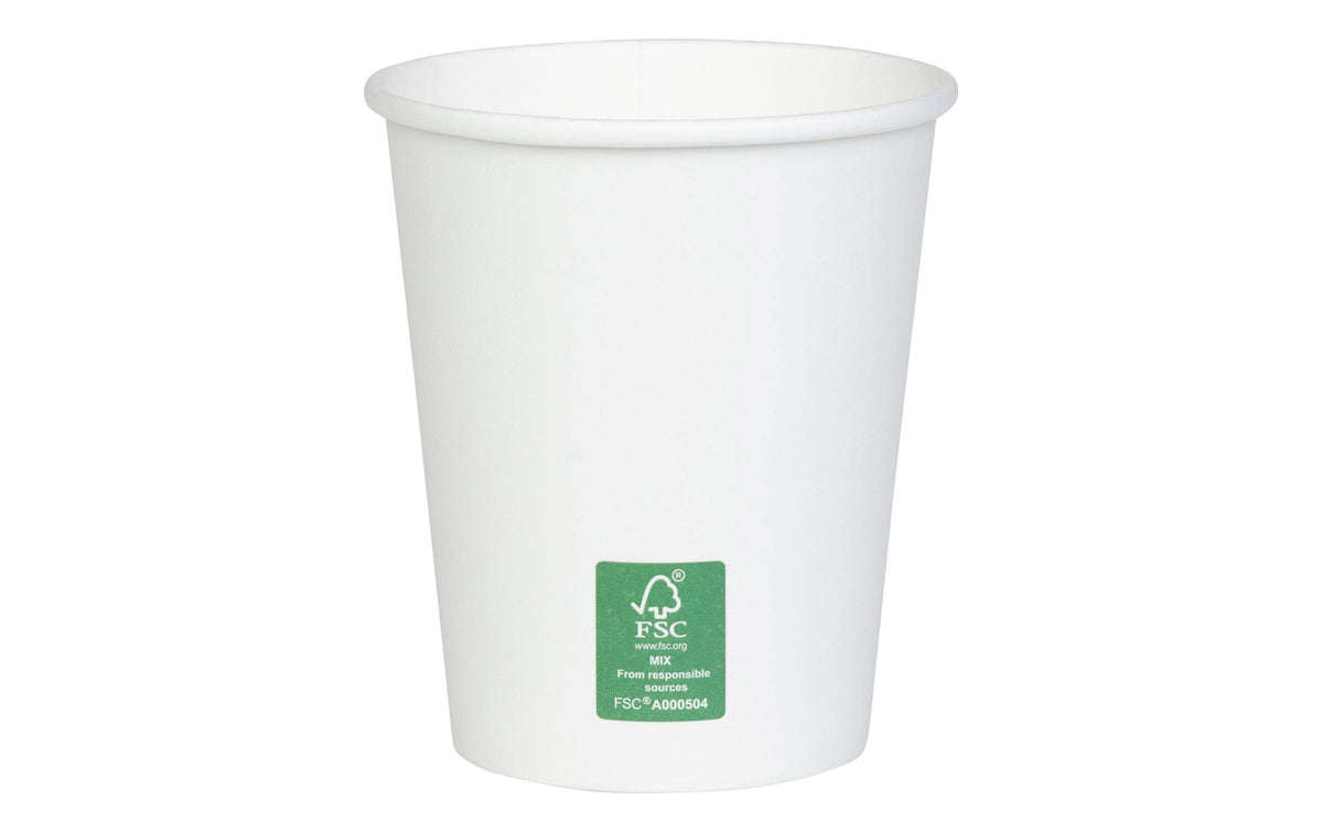 Furber. Furber Papierbecher, 2,7 dl – weiss – FSC – 50 Stk.