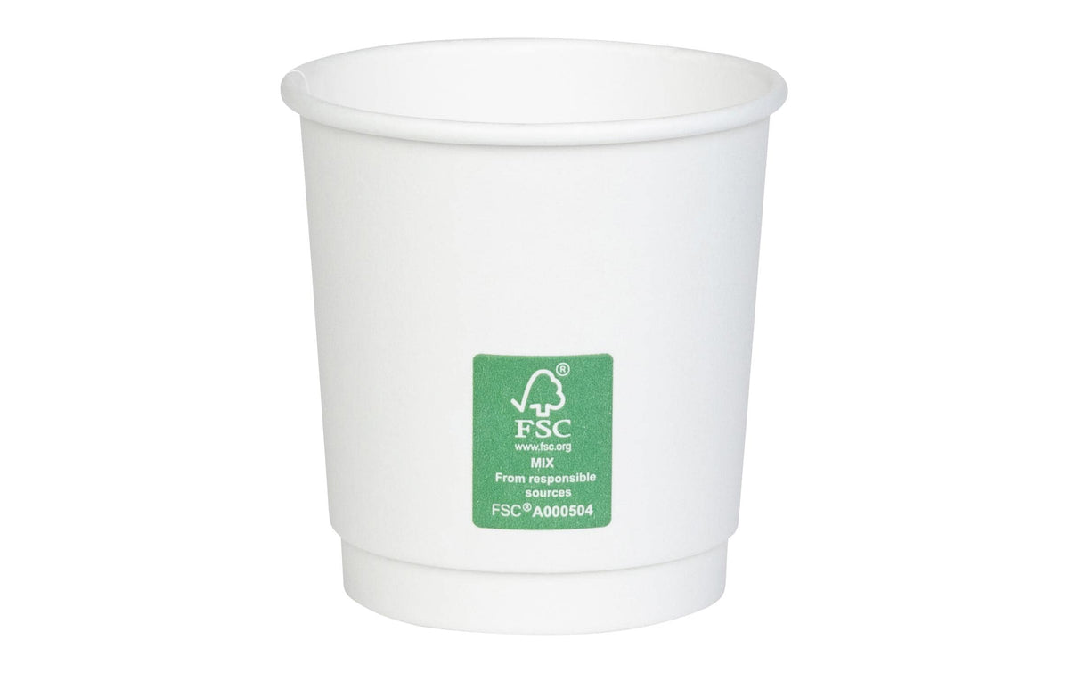 Furber. Becher, Papier – 1,2 dl – Weiss – FSC – 50 Stk.