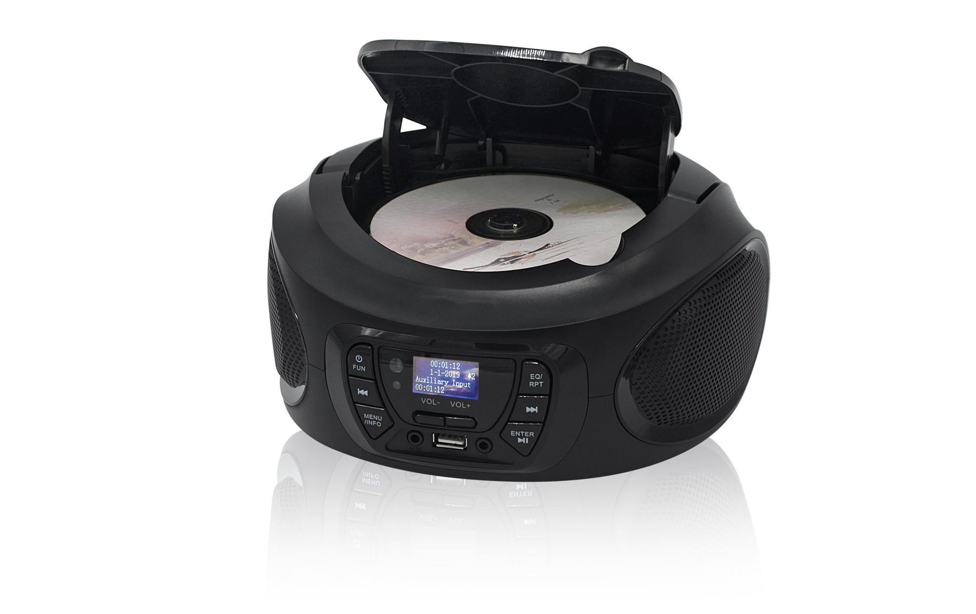 Roadstar CDR-375D+/BK – DAB-/Internetradio – Tischradio – DAB+, CD, USB – Schwarz