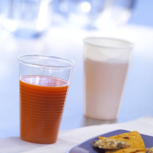 Papstar Trinkbecher PP, 3 dl – transparent – 100 Stk.