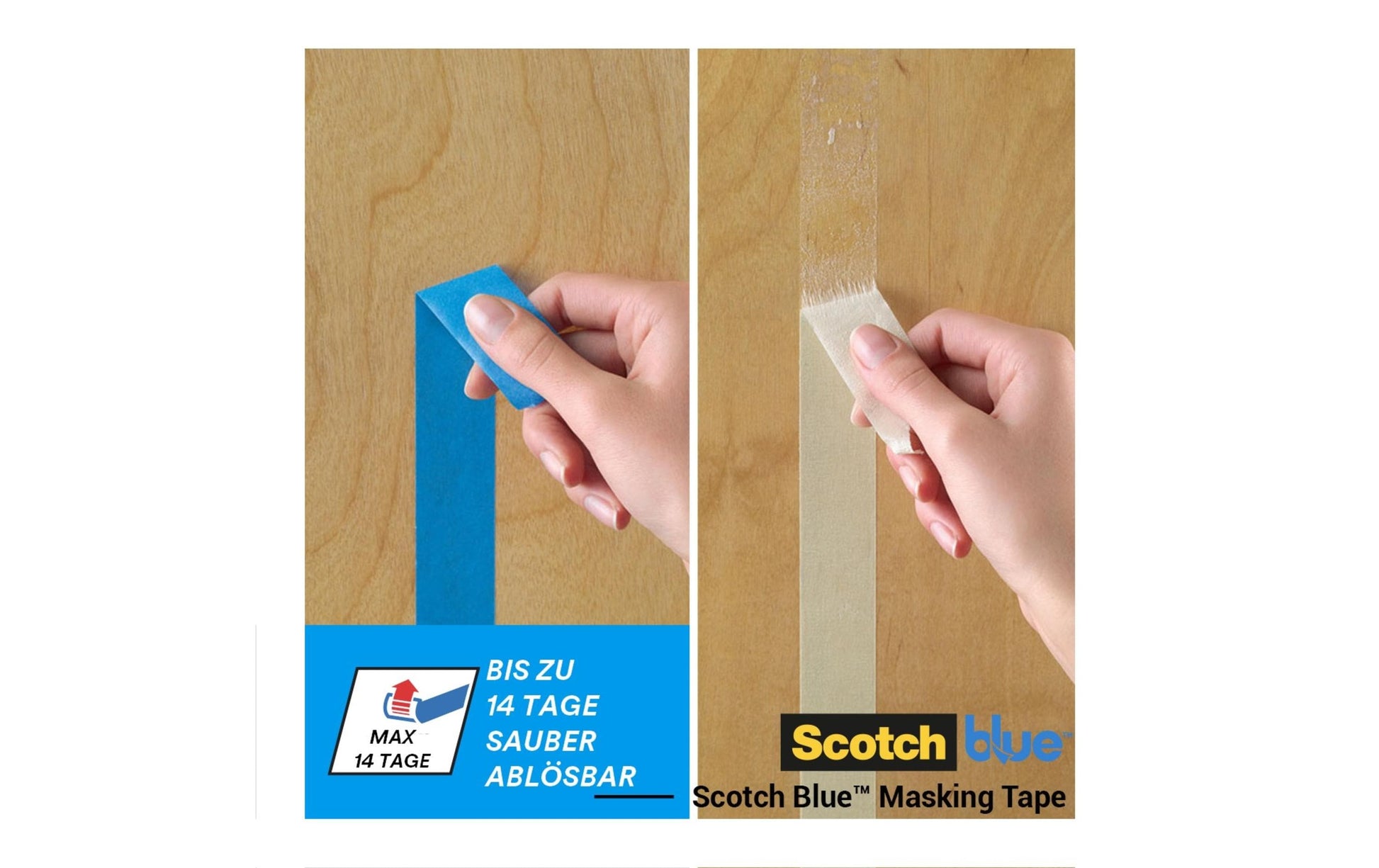 3M Malerband ScotchBlue 2090, blau – 48 mm × 41 m