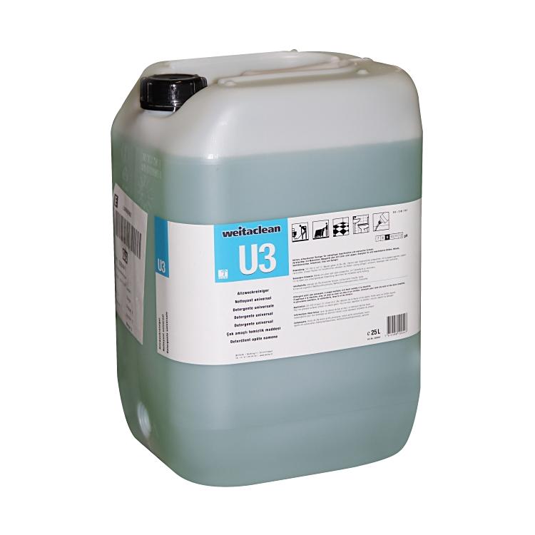 Weitaclean U3 Allzweckreiniger – für waschbare Böden und Flächen – Kanister – 25 l