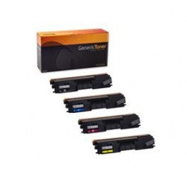 GenericToner Toner-Multipack CB540A-CB543A – BK/C/M/Y, 2200/1400 Seiten – für HP CP1215/CP1514/CM1312 und andere