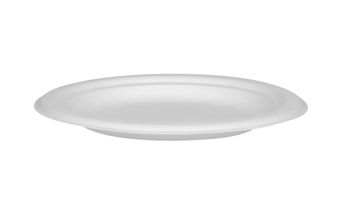 Furber. Furber Teller, Bagasse (Zuckerrohr), rund – Ø 17,5 cm – 50 Stk.